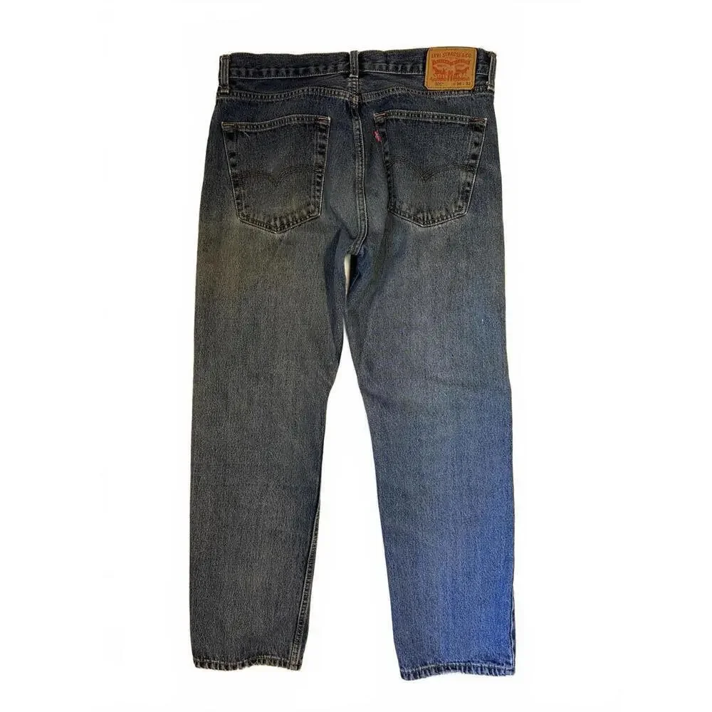 Men’s 36 x 32 Levi’s 505 Jeans Straight Leg Distressed Work Chore